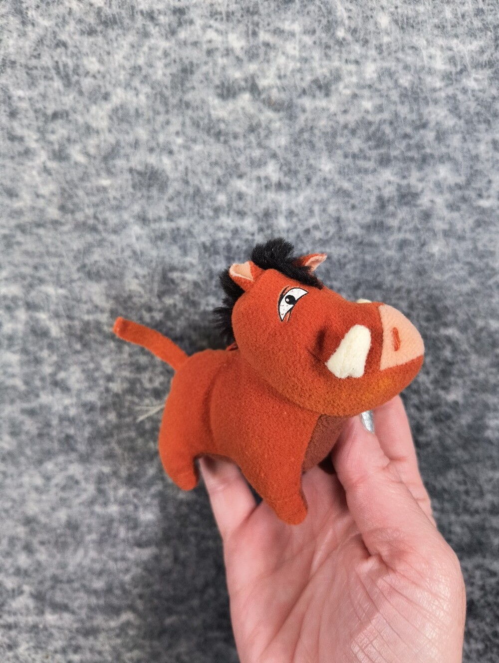 🔥BOGO Free🔥1998 McDonald's happy meal toy Pumbaa plush from The Lion King 2